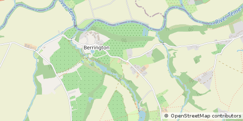 Map of Worcestershire