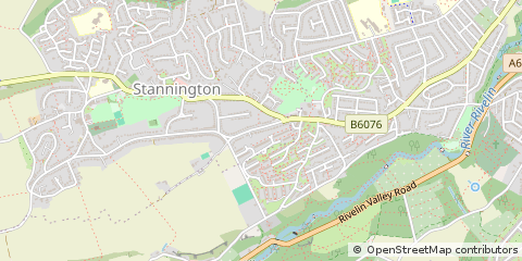 Map of Sheffield