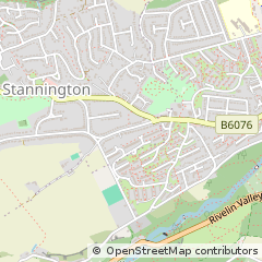 Map of Sheffield