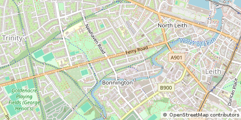Map of Edinburgh