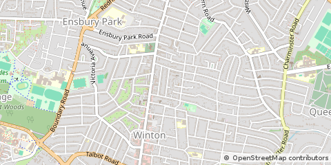 Map of Bournemouth