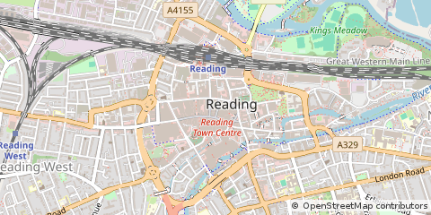 Map of Reading