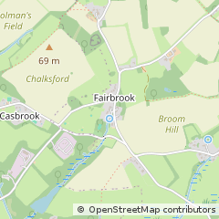 Map of Braishfield, Hants