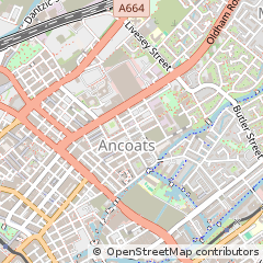 Map of Manchester