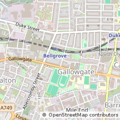 Map of Glasgow