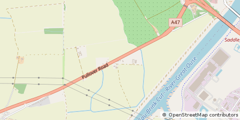 Map of King's Lynn, Norfolk