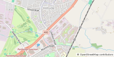 Map of Aberdeen