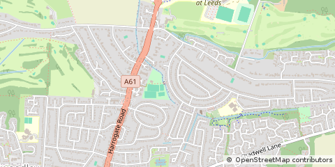 Map of Leeds