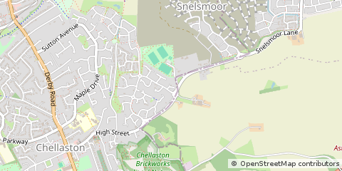Map of Chellaston