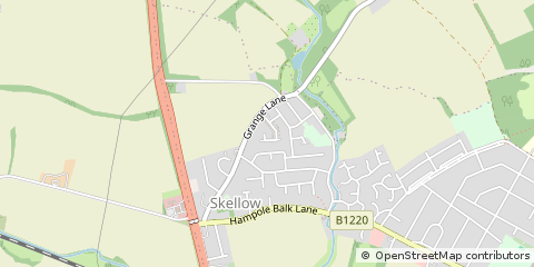 Map of Doncaster, South Yorkshire