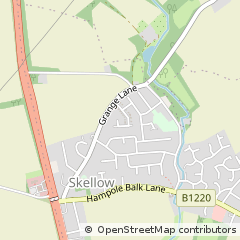 Map of Doncaster, South Yorkshire
