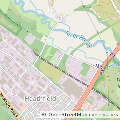 Map of Newton Abbot, Devon