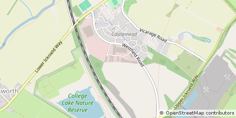 Map of Pitstone, Buckinghamshire