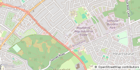 Map of Norwich, Norfolk