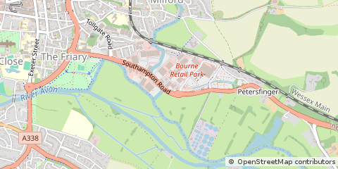 Map of Dairy Meadow Lane, Salisbury Wiltshire