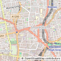 Map of London, Shropshire
