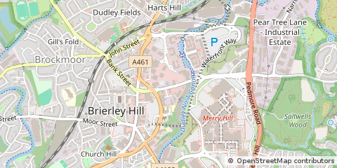 Map of West Midlands