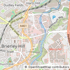 Map of West Midlands