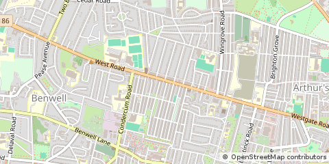 Map of Newcastle Upon Tyne