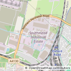 Map of Oxford, Oxfordshire