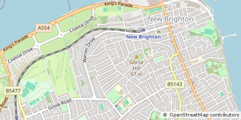 Map of Wallasey