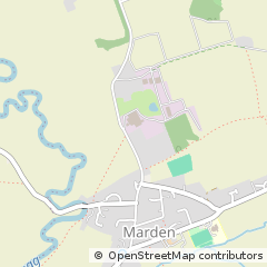 Map of Hereford, Herefordshire