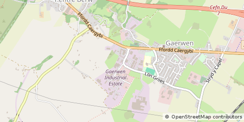 Map of Gaerwen