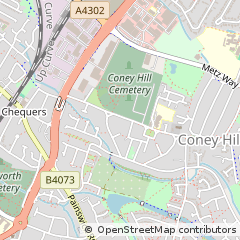 Map of Gloucester, Gloucestershire