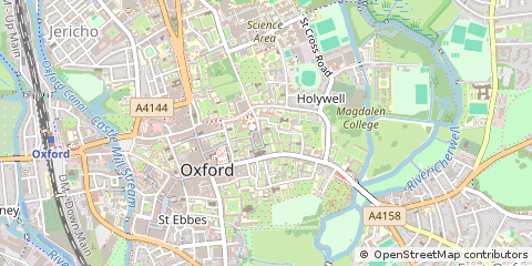 Map of Oxford