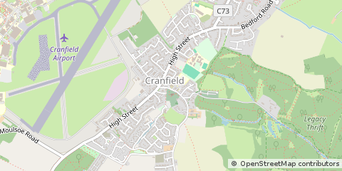 Map of Bedford