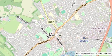 Map of Marlow