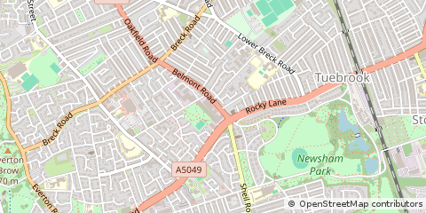 Map of Liverpool