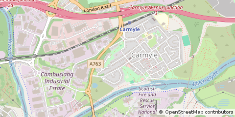 Map of Glasgow