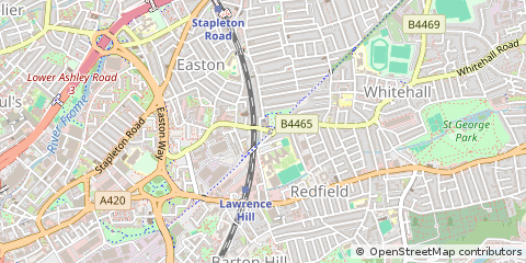 Map of Bristol