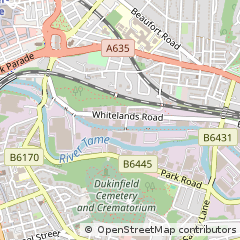 Map of Ashton-Under-Lyne, Lancashire