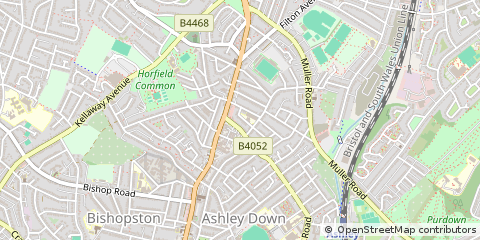 Map of Bristol