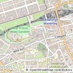 Map of Edinburgh