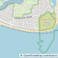 Map of Hayling Island, Hampshire