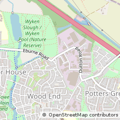 Map of Coventry, West Midlands