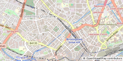 Map of Birmingham