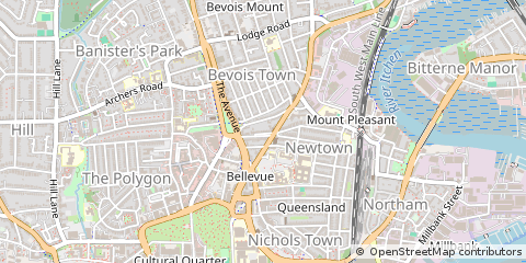 Map of Southampton