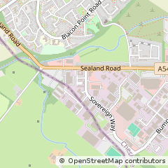Map of Chester, Cheshire