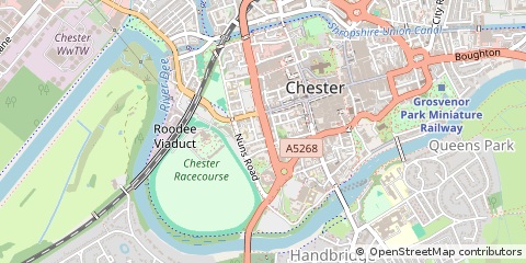 Map of Cheshire