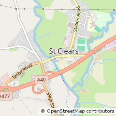 Map of ST Clears