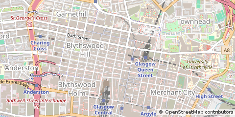 Map of Glasgow