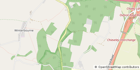 Map of Newbury, Berkshire