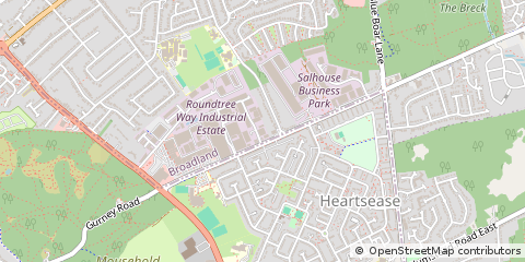 Map of Norwich, Norfolk