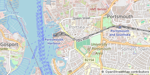 Map of Portsmouth, Hampshire