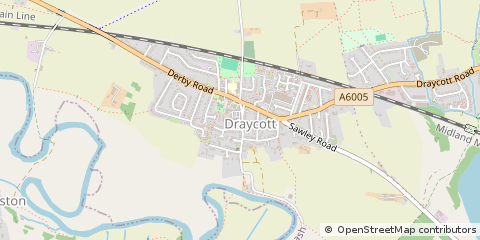 Map of Derby
