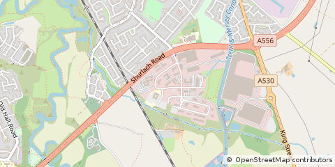 Map of Northwich, Cheshire